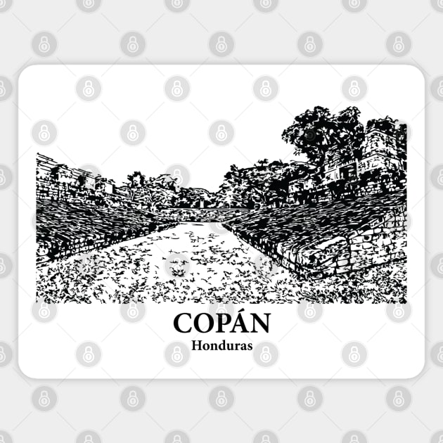 Copán - Honduras Magnet by Lakeric